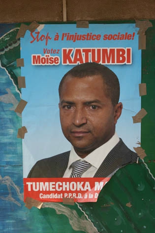 Affiche electorale de Moise Katumbi