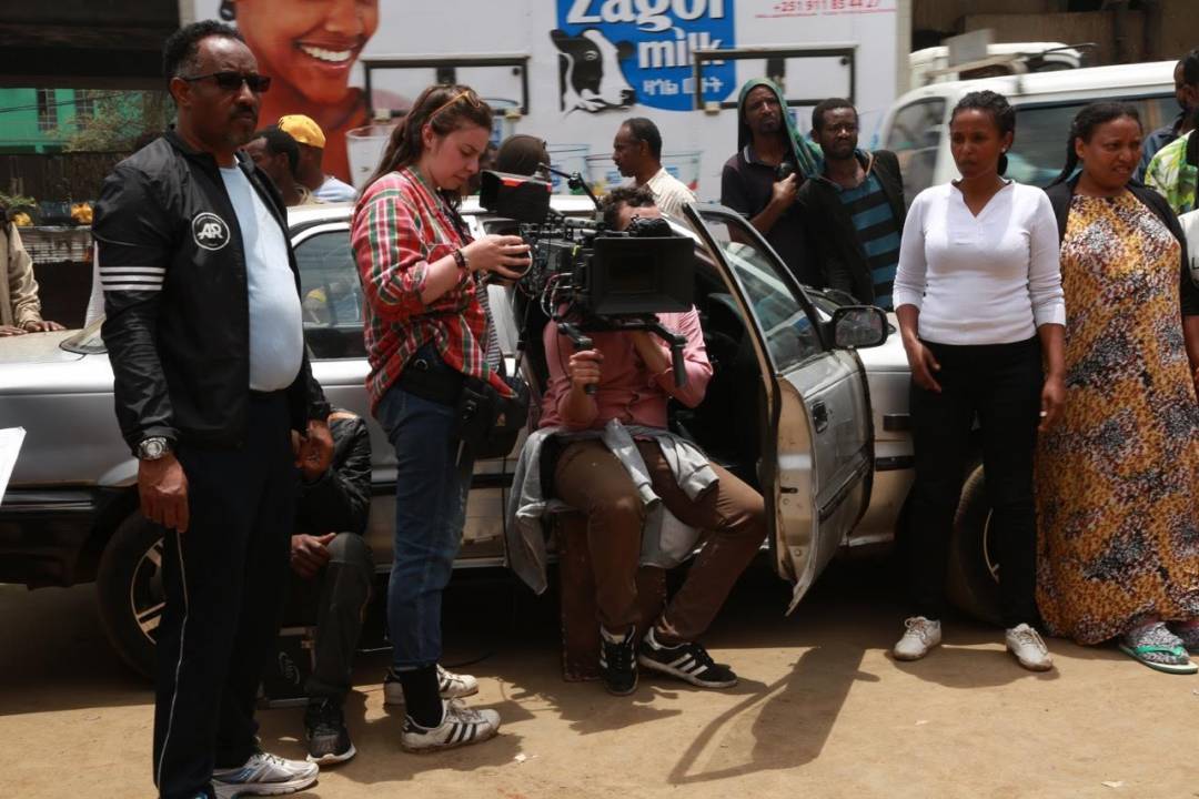 Sur le tournage en Ethiopie du premier film de Amleset Muchie. Interview avec Julie Angelo